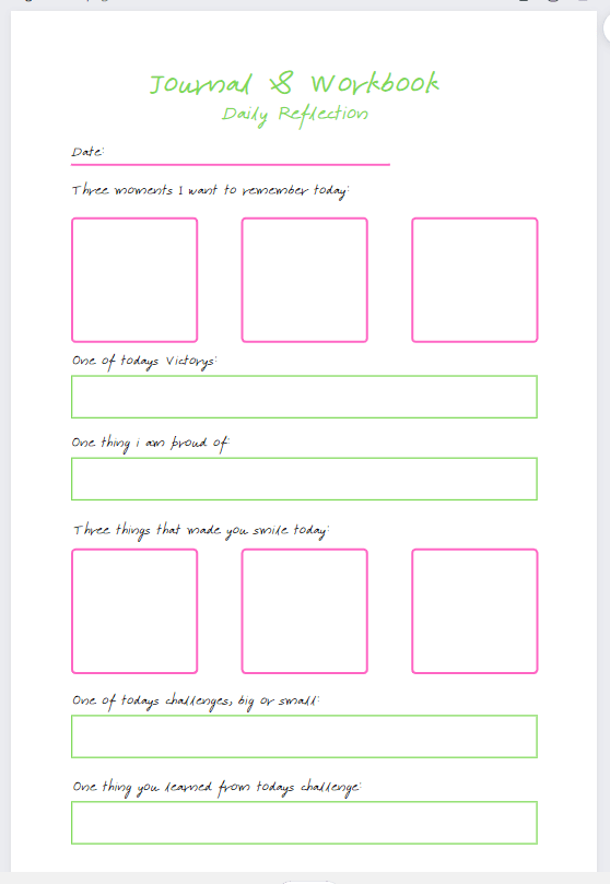 my template for journals on amazon